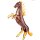 Skulptur Figur Glas Pferd Murano-Stil