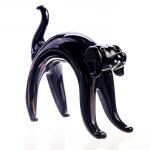 Skulptur Figur Hund Glas Murano-Stil #62905