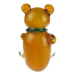 Skulptur Figur Bär Glas Murano-Stil