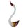Skulptur Figur Schwan Glas Murano-Stil #62959