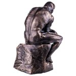 Skulptur Figur Gusseisen Der Denker