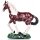 Skulptur Figur Gusseisen Pferd