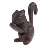 Nussknacker Figur Skulptur Gusseisen Eichhörnchen
