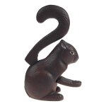 Nussknacker Figur Skulptur Gusseisen Eichhörnchen