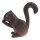 Nussknacker Figur Skulptur Gusseisen Eichhörnchen