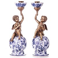 2er Set Kerzenleuchter Kerzenständer Kerzenhalter...