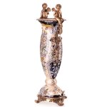 Porzellan/Messing Vase mit Engeln #63397