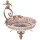 Porzellan/Messing Schale mit Engel 28x30x26cm #63499