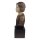 Kunststein Figur Skulptur Mädchen Büste handbemalt #63800