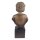 Kunststein Figur Skulptur Mädchen Büste handbemalt #63800