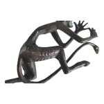 Bronzierte Kupferfigur Nackter Teufel #63861