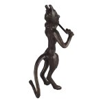 Bronzierte Kupferfigur Teufel mit Geige #63862