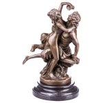 Skulptur Figur Bronzeskulptur Bronzefigur Bronze Satyr...
