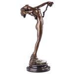 Bronze Skulptur Figur Bronzeskulptur Bronzefigur The Vine...