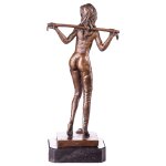 Bronze Skulptur Figur Bronzeskulptur Bronzefigur...