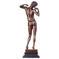 Bronze Skulptur Figur Bronzeskulptur Bronzefigur...