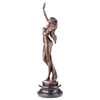 Bronze Skulptur Figur Bronzeskulptur Bronzefigur...