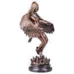 Bronze Skulptur Figur Bronzeskulptur Bronzefigur Western...