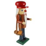 Nussknacker Holzfigur Musiker H 33 cm