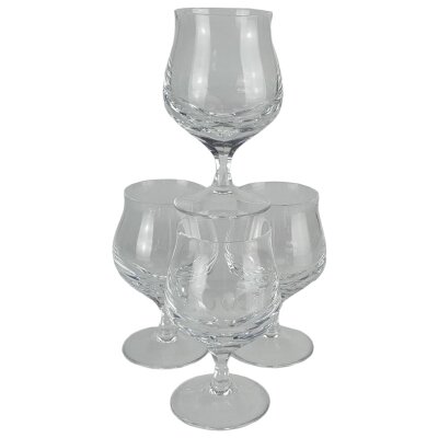 4er Set Weingläser Trinkglas Bleikristall H 13,4 cm
