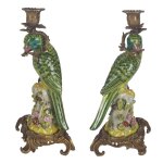 Porzellan in Bronze Kerzenhalter Kerzenständer...