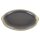 Steingut Keramik Servierplatte Fleischplatte braun 34,5x23 cm