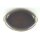 Steingut Keramik Servierplatte Fleischplatte braun 34,5x23 cm