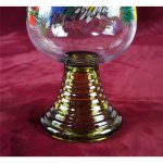 Weinrömer Römer Andenkenglas Goldrand Emailbemalung Kitzbühel H 10,4 cm