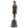 Bronzeskulptur Bronzefigur Bettmädchen Hotelmädchen