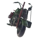 Blechmodell Blechmotorrad Militär Motorrad Bewaffnung
