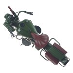 Blechmodell Blechmotorrad Militär Motorrad Bewaffnung