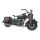 Blechmodell Blechmotorrad Militär Motorrad Bewaffnung
