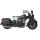 Blechmodell Blechmotorrad Militär Motorrad Bewaffnung