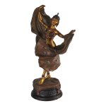 Bronzeskulptur Bronzefigur Tänzerin