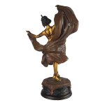 Bronzeskulptur Bronzefigur Tänzerin