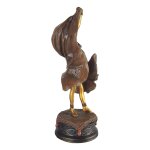 Bronzeskulptur Bronzefigur Tänzerin