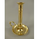 Kerzenständer Kerzenleuchter Kerzenhalter Schiebeleuchter Messing H 20cm