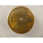 Kalender Messing Brüniert D 5,5x1cm
