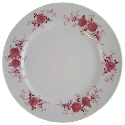 Kuchenteller Dessertteller 19,3 cm Seltmann Weiden Annabell rote Blüte 26043