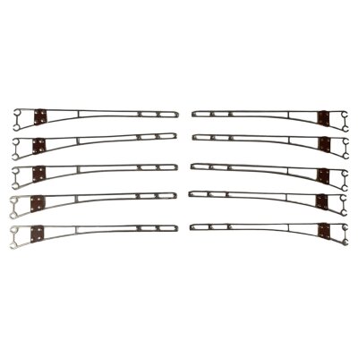 10er Set Unterbrecherstück für Oberleitung H0 Märklin Silber