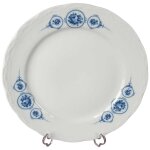 Speiseteller Essteller 24,6 cm Mitterteich blau Rosen...