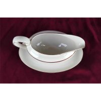 Sauciere Golddekor 1tlg Seltmann Weiden Vohenstrauß Elfenbein gebraucht - gut