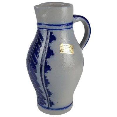 Krug Handarbeit mit Signatur 25,7 cm Corzelius gebraucht - sehr gut