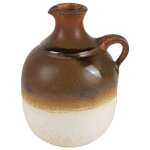 Weinkrug Krug Keramik mehrfarbig H 17,4 cm