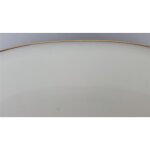 Fleischplatte Steakplatte Goldrand Bavaria 30 cm Zeh Scherzer gebraucht - gut