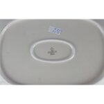Fleischplatte Steakplatte Goldrand Bavaria 30 cm Zeh Scherzer gebraucht - gut