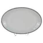 Beilagenplatte Steakplatte Goldrand 30 cm Retsch...