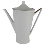 Kaffeekanne Goldrand 1,6 L Kaiser Porzellan Alka Kunst...
