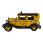 Blechmodell Blechauto Modellauto Blech - Taxi Gelb #72327