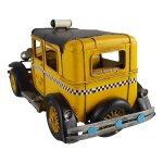 Blechmodell Blechauto Modellauto Blech - Taxi Gelb #72327